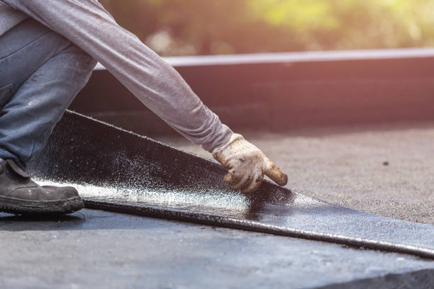 Professional Crawl Space Encapsulation technician working in River Edge, NJ